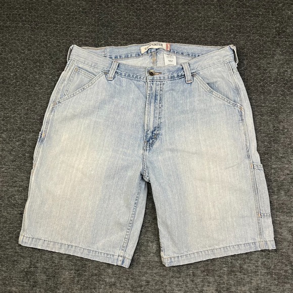 Levi's Other - Vintage Levi's Carpenter Denim Shorts Men's Light Wash Pockets Workwear - W36